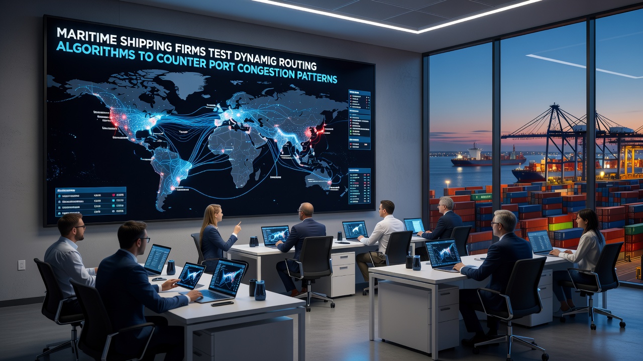 Shipping Operators Trial Adaptive Routing Systems to Ease Harbor Overcrowding Trends