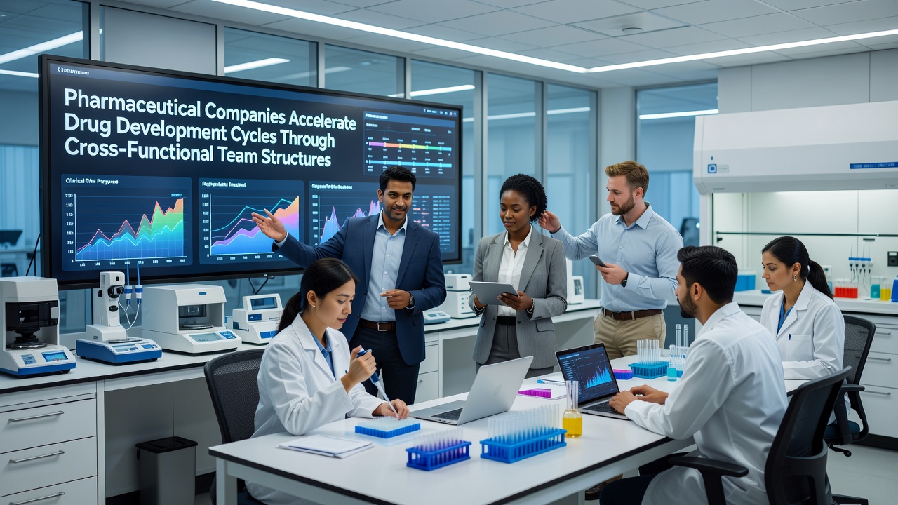Cross-Functional Teams Reshape How Pharmaceutical Firms Shorten Development Timelines